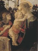 Sandro Botticelli Madonna of the Rose Garden or Madonna and Child with St John the Baptist Sweden oil painting artist